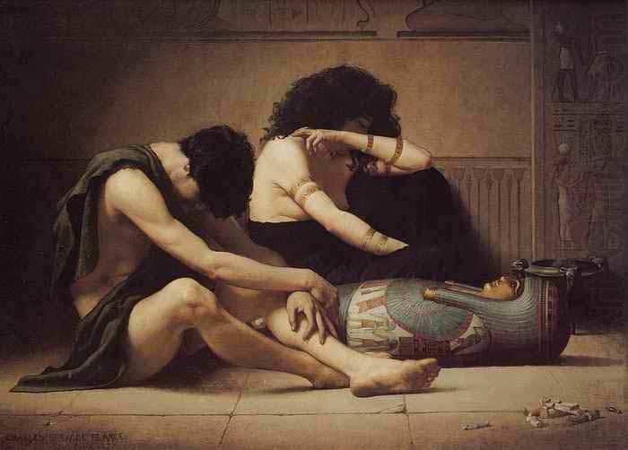 Charles Sprague Pearce Death of the Firstborn of Egypt china oil painting image